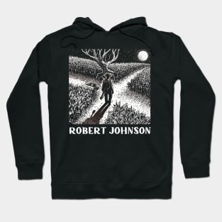 Crossroad Chronicles Robert Johnson's Musical Pact Hoodie